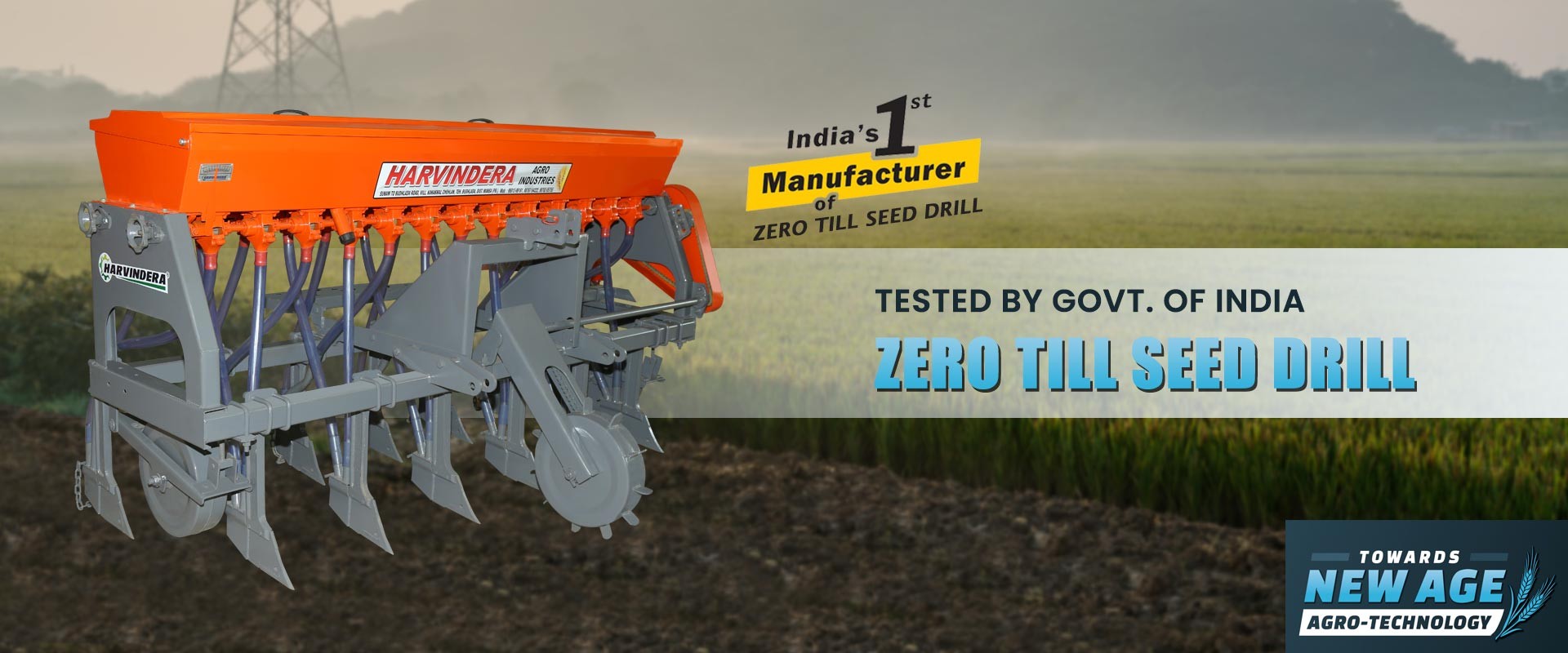 Zero Till Seed Drill Slide